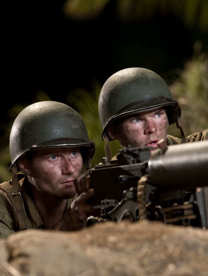 El pacífico - Guadalcanal/Leckie - De la película - James Badge Dale, Josh Helman