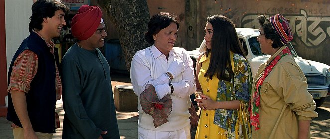 Raja Hindustani - Filmfotók - Aamir Khan, Johny Lever, Karisma Kapoor