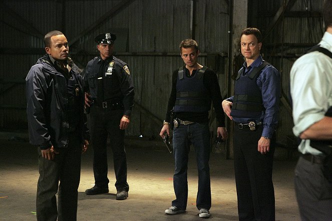 CSI: New York - Innere Werte - Dreharbeiten - Hill Harper, Carmine Giovinazzo, Gary Sinise