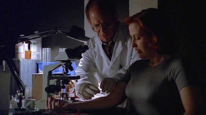 The X-Files - Contamination - Film - Charles Martin Smith, Gillian Anderson