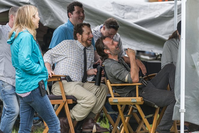 The Walking Dead - Miséricorde - Tournage - Andrew Lincoln