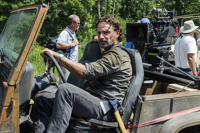 The Walking Dead - Nur Irgendwer - Dreharbeiten - Andrew Lincoln