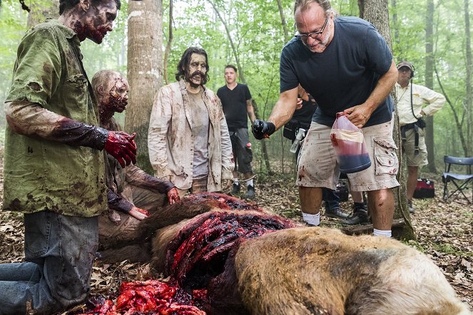 The Walking Dead - Der König, die Witwe und Rick - Dreharbeiten - Greg Nicotero