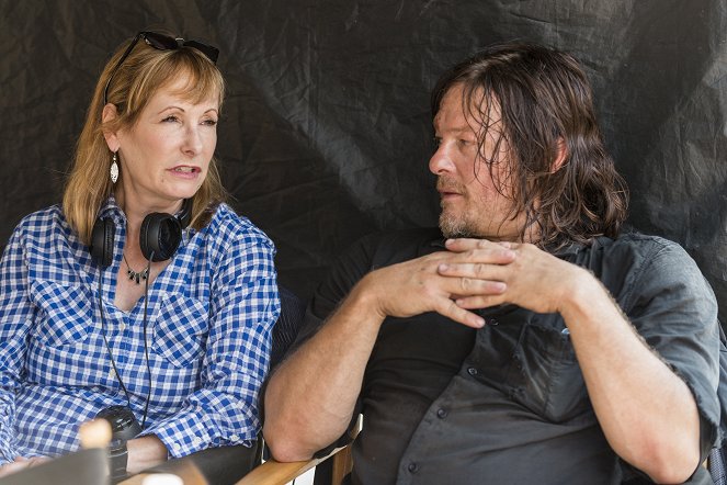 The Walking Dead - Time for After - Van de set - Norman Reedus