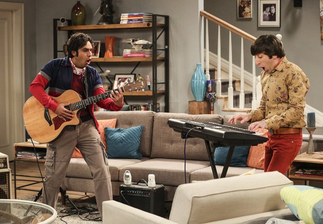 The Big Bang Theory - The Solo Oscillation - Van film - Kunal Nayyar, Simon Helberg