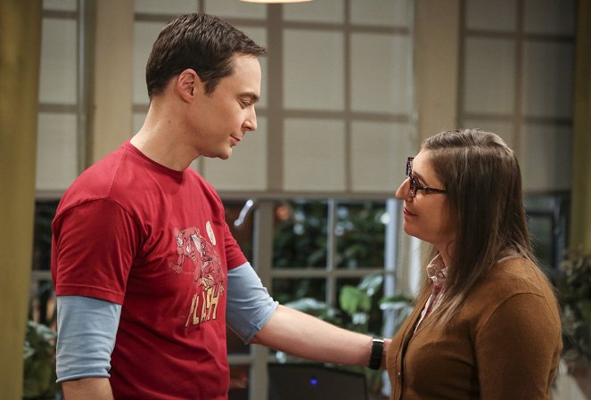 The Big Bang Theory - The Solo Oscillation - Photos - Jim Parsons, Mayim Bialik