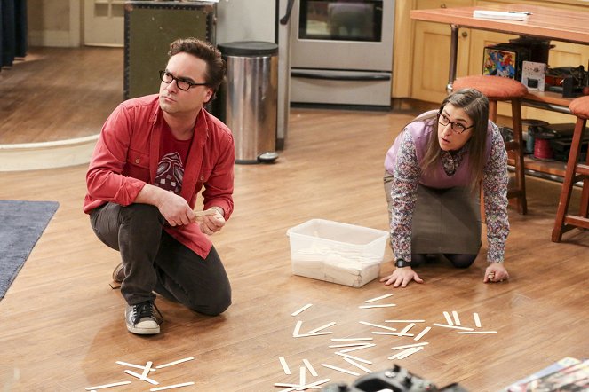 The Big Bang Theory - Die Watkins-Wahrscheinlichkeit - Filmfotos - Johnny Galecki, Mayim Bialik
