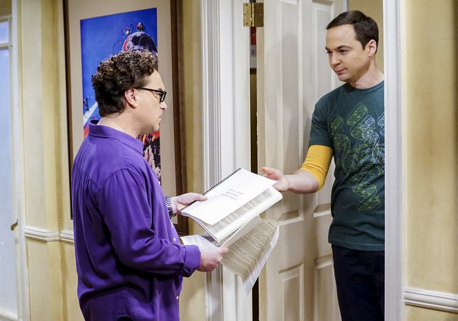The Big Bang Theory - Die Zeitzonen-Klausel - Filmfotos - Johnny Galecki, Jim Parsons