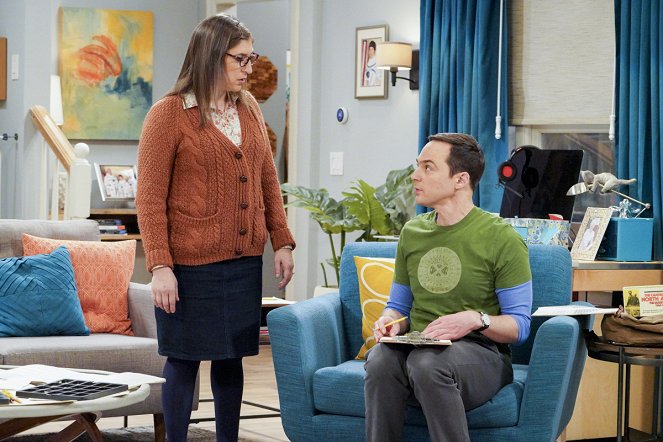 The Big Bang Theory - The Neonatal Nomenclature - Photos - Mayim Bialik, Jim Parsons