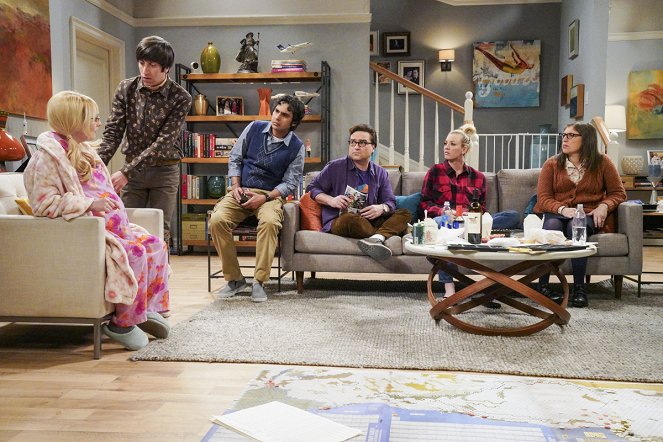 The Big Bang Theory - Das Babynamen-Theater - Filmfotos - Melissa Rauch, Simon Helberg, Kunal Nayyar, Johnny Galecki, Kaley Cuoco, Mayim Bialik