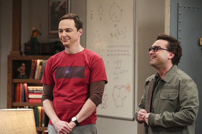 The Big Bang Theory - The Athenaeum Allocation - Van film - Jim Parsons, Johnny Galecki