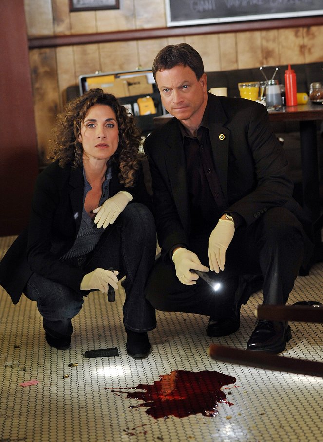 CSI: NY - Season 5 - Pay Up - Photos - Melina Kanakaredes, Gary Sinise