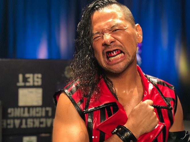 WWE Fastlane - Dreharbeiten - Shinsuke Nakamura