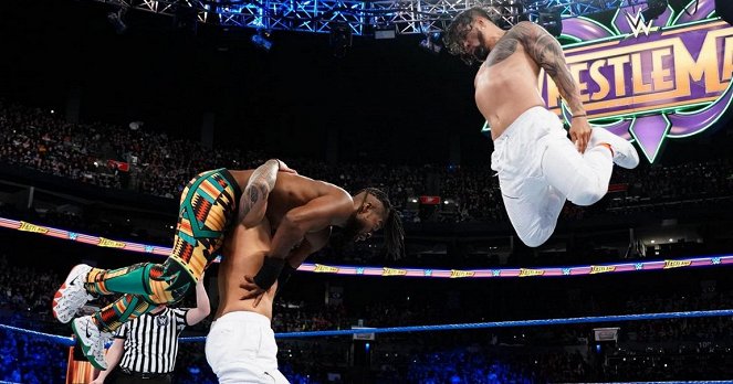 WWE Fastlane - Photos - Kofi Sarkodie-Mensah, Joshua Samuel Fatu