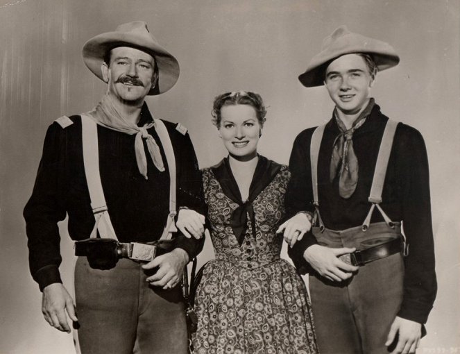 Rio Grande - Promokuvat - John Wayne, Maureen O'Hara, Claude Jarman Jr.