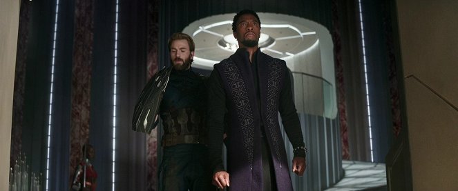 Vengadores: Infinity War - De la película - Chris Evans, Chadwick Boseman