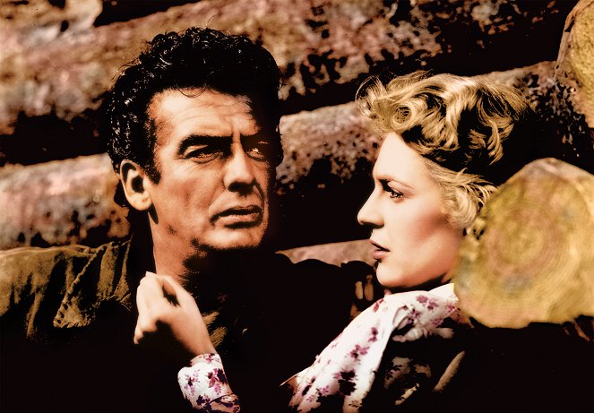 The Last Frontier - Photos - Victor Mature, Anne Bancroft