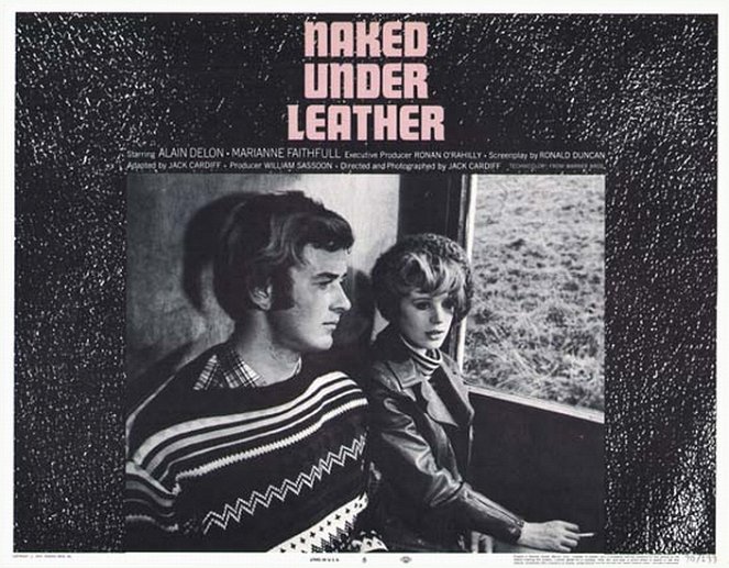 Nackt unter Leder - Lobbykarten - Roger Mutton, Marianne Faithfull