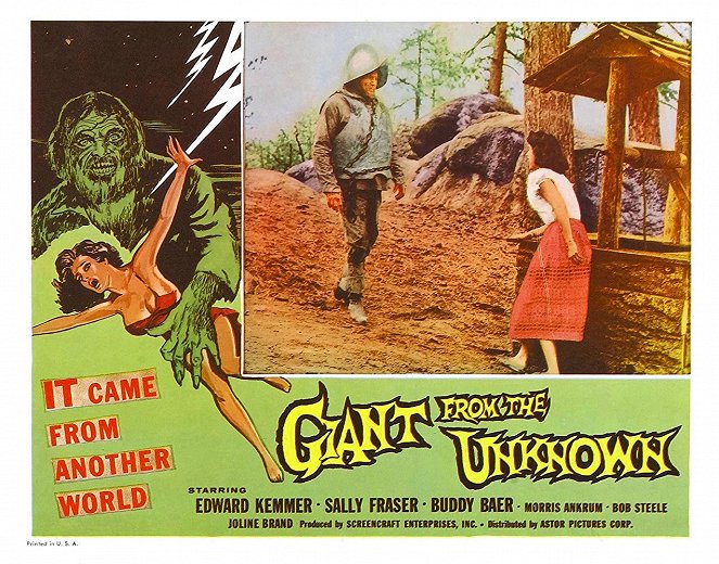 Giant from the Unknown - Lobby Cards