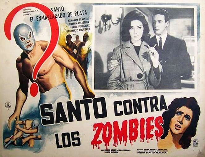 Santo vs. the Zombies - Lobby Cards