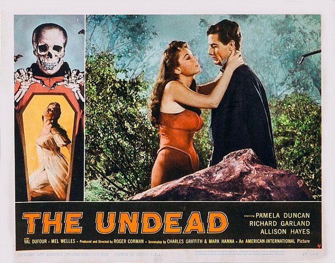 The Undead - Lobby Cards - Allison Hayes, Richard Garland