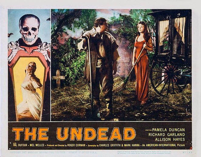 The Undead - Lobby Cards - Mel Welles, Allison Hayes