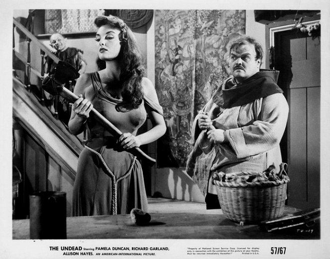 The Undead - Lobby Cards - Billy Barty, Allison Hayes, Bruno VeSota