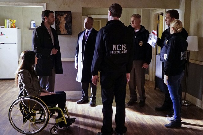 NCIS: Naval Criminal Investigative Service - Die Spinne im Netz - Filmfotos - Margo Harshman, Rocky Carroll, Mark Harmon, Michael Weatherly