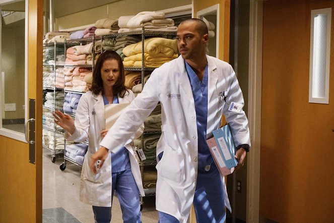 Grey's Anatomy - Die jungen Ärzte - Szenen einer Ehe - Filmfotos - Sarah Drew, Jesse Williams