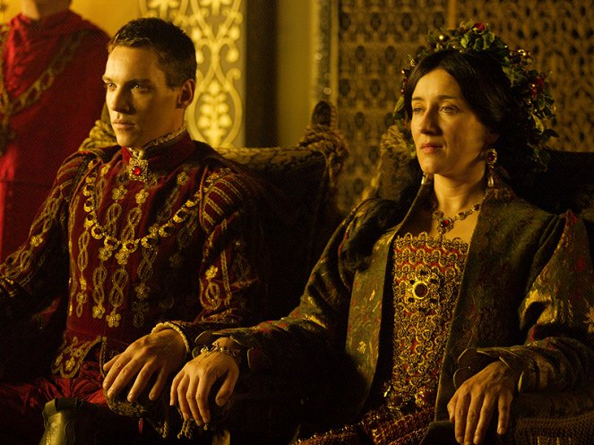 Dynastia Tudorów - Kardynał Wolsey - Z filmu - Jonathan Rhys Meyers, Maria Doyle Kennedy