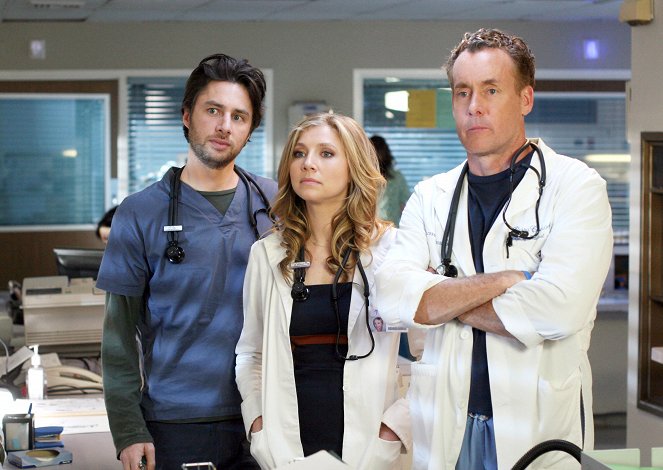 Scrubs - Season 8 - My ABC's - Photos - Zach Braff, Sarah Chalke, John C. McGinley