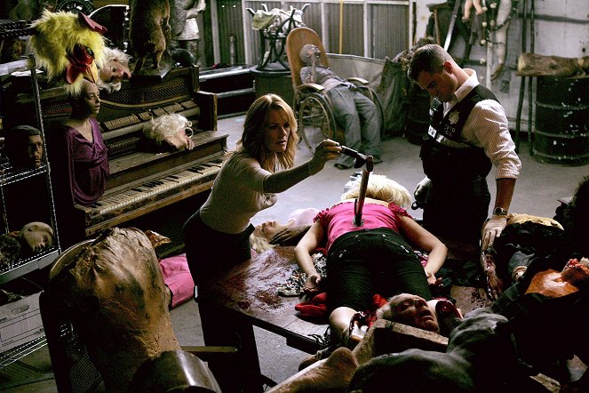 CSI - Den Tätern auf der Spur - Ronnie Lake im Filmstudio des Todes - Filmfotos - Marg Helgenberger, George Eads