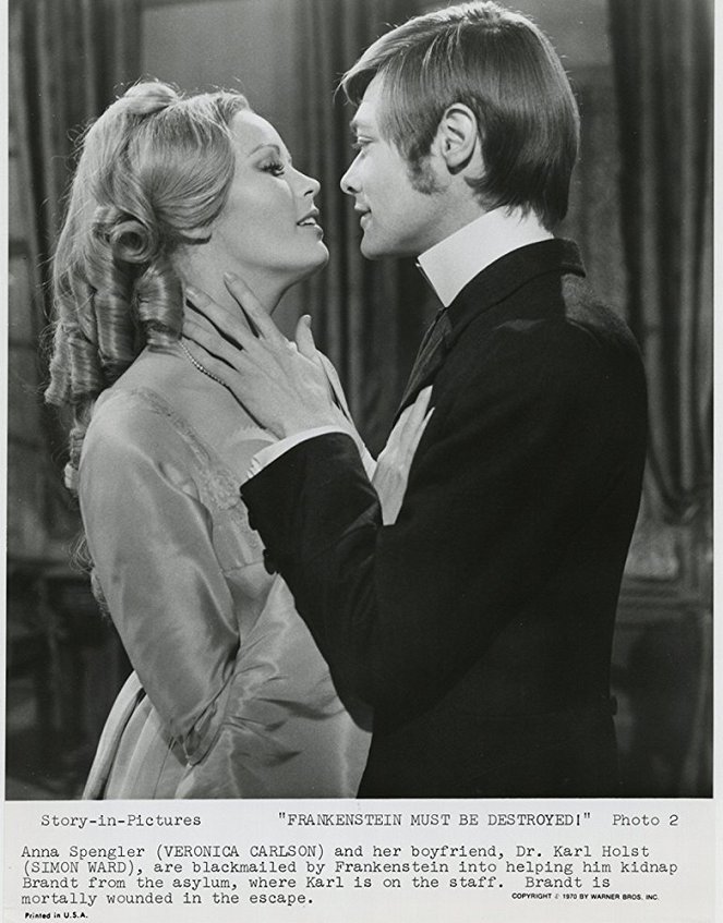 Frankenstein Must Be Destroyed - Lobby Cards - Veronica Carlson, Simon Ward