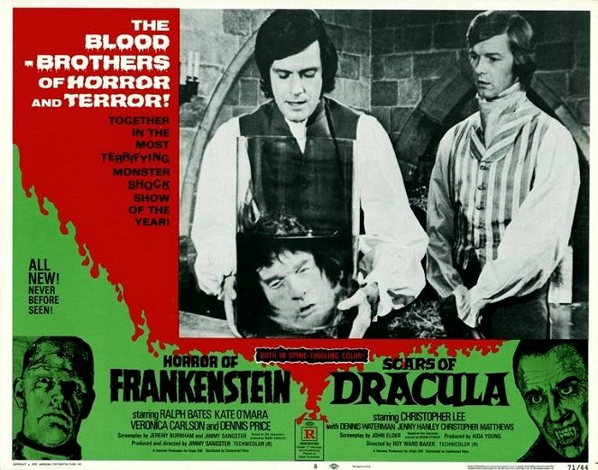 The Horror of Frankenstein - Lobby Cards