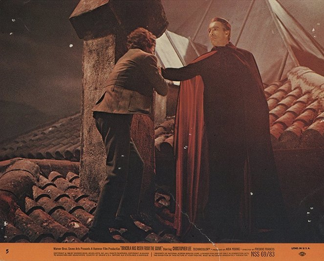 Draculas Rückkehr - Lobbykarten - Christopher Lee