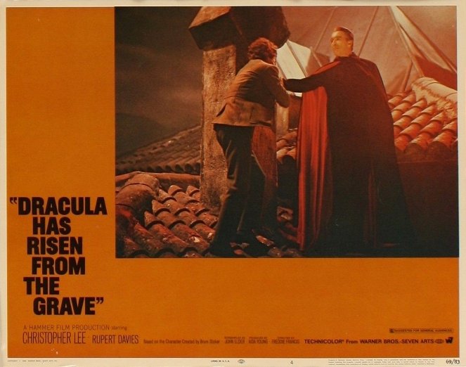 Dracula Has Risen from the Grave - Lobby karty - Christopher Lee