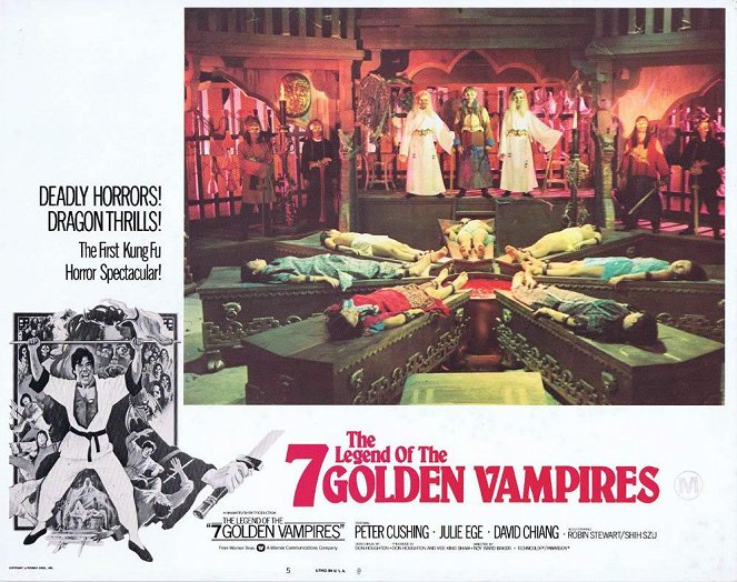 The Legend of the 7 Golden Vampires - Lobby Cards