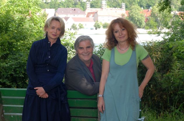 Mit einem Schlag - Dreharbeiten - Gisela Schneeberger, Peter Simonischek, Vivian Naefe