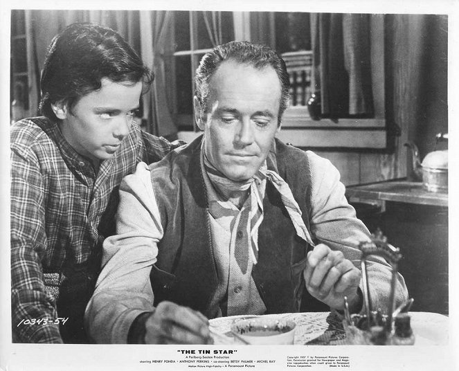 Der Stern des Gesetzes - Lobbykarten - Michel Ray, Henry Fonda