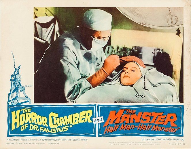 Eyes Without a Face - Lobby Cards