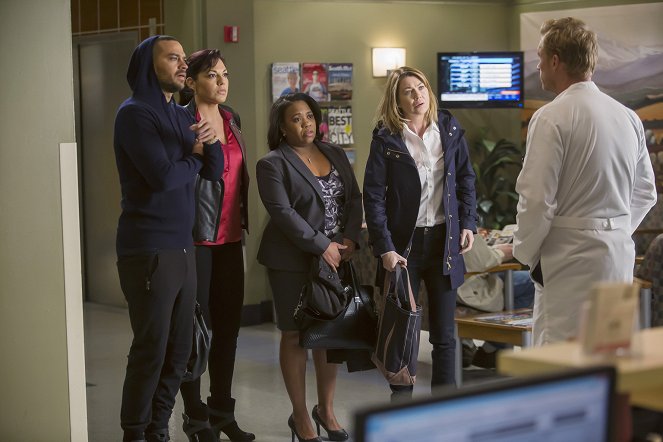 Grey's Anatomy - Die jungen Ärzte - Season 12 - Das Dream-Team - Filmfotos - Jesse Williams, Sara Ramirez, Chandra Wilson, Ellen Pompeo