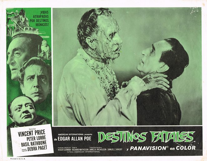 Tales of Terror - Lobby Cards - Vincent Price, Basil Rathbone