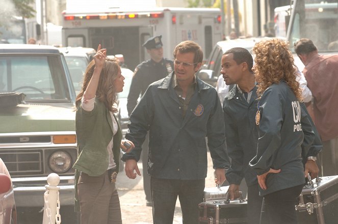 CSI: New York - Season 2 - Bombenalarm - Filmfotos - Anna Belknap, Carmine Giovinazzo, Hill Harper