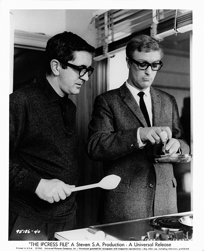 Ipcress - Lobby Cards - Michael Caine