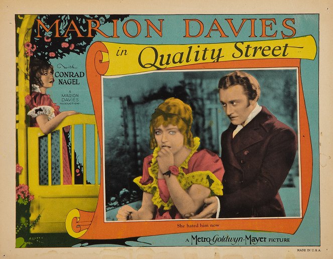 Quality Street - Cartes de lobby - Marion Davies