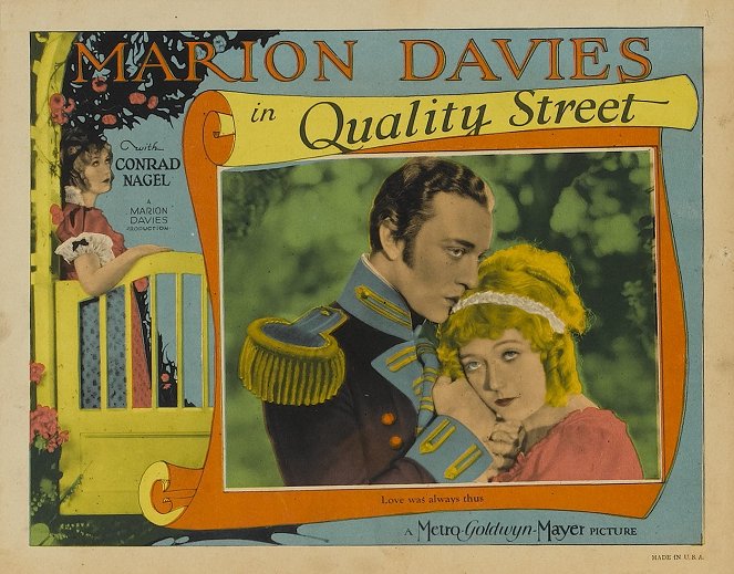 Quality Street - Cartões lobby - Marion Davies