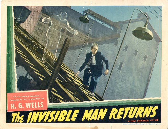 A Volta do Homem Invisível - Cartões lobby - Cedric Hardwicke