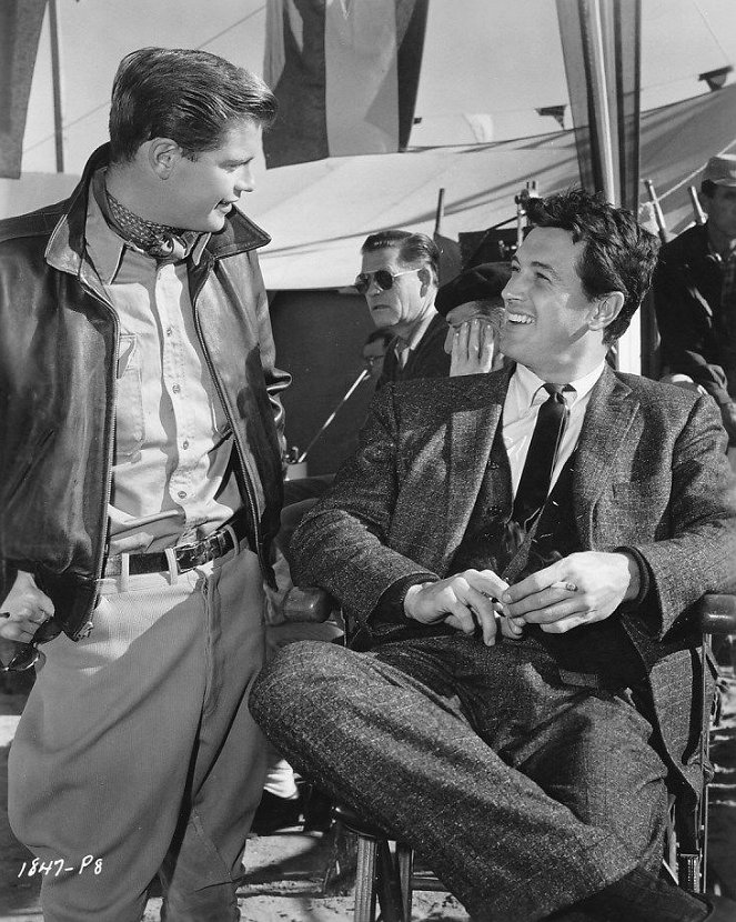The Tarnished Angels - Making of - Troy Donahue, Rock Hudson