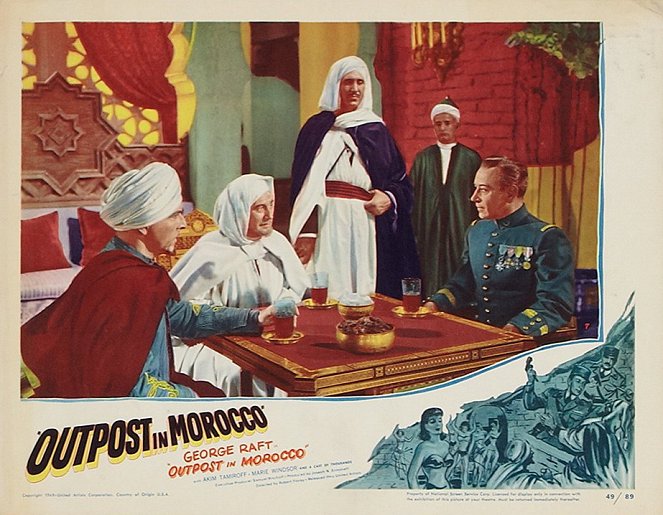 Outpost in Morocco - Lobby Cards