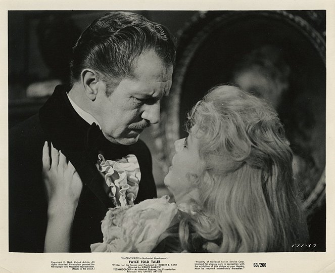 Twice-Told Tales - Lobby karty - Vincent Price, Mari Blanchard